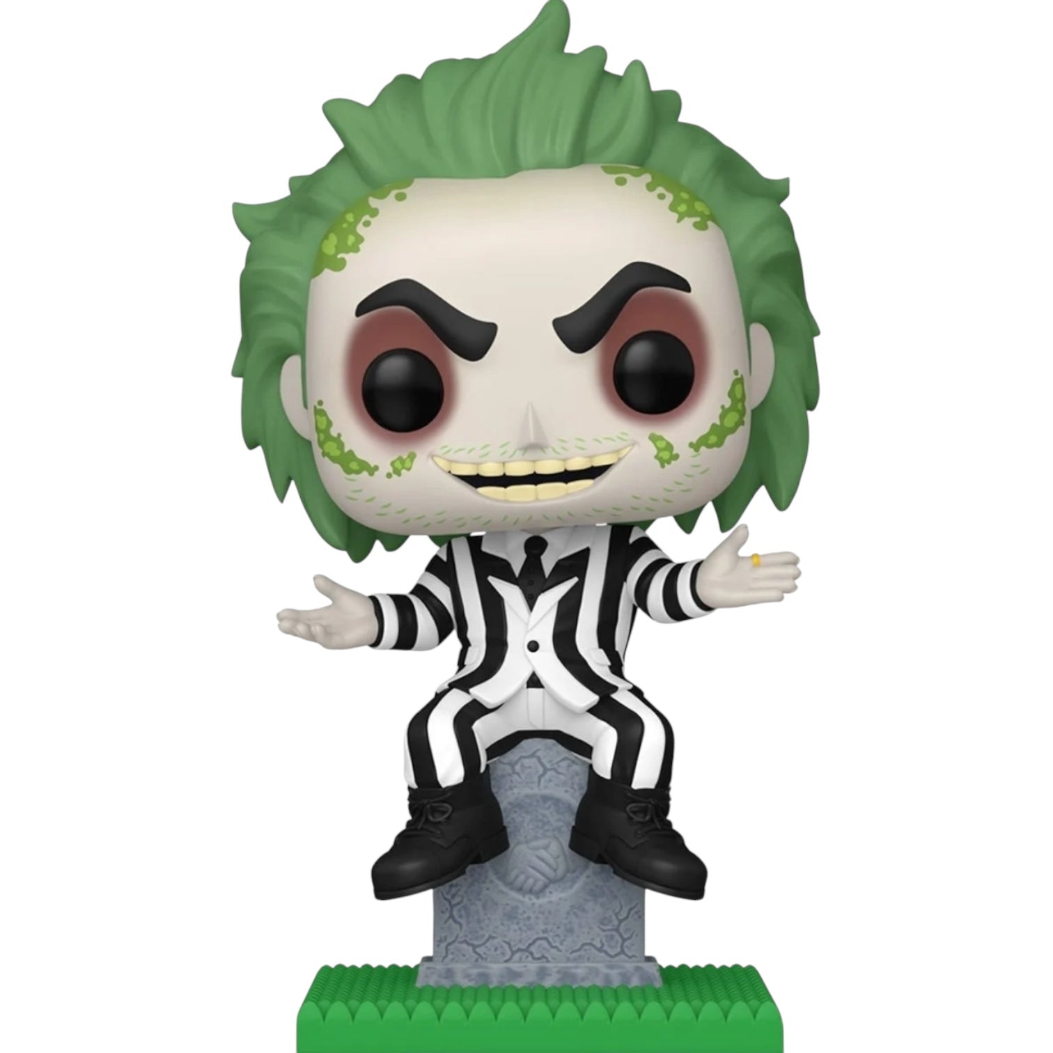 Beetlejuice on Tombstone 1757 Funko Pop Plus EE Exclusive Glow in the Dark LMTD